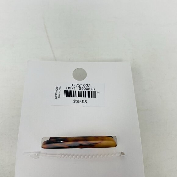 Ann Taylor LOFT Mixed Tortoiseshell Print Hair Clip Set of 3 Style 900573 $25 - Picture 8 of 8
